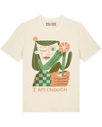 Boutique Kaotique - I Am Enough Organic Cotton T-Shirt - Lyst