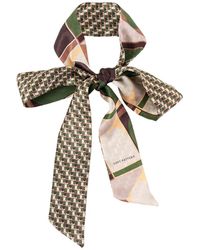 Lost Pattern - Modular Silk Skinny Scarf - Lyst