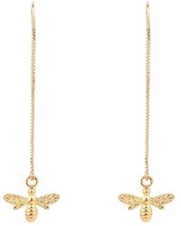 Oana Savu - Bee Dangle Chain Earrings - Lyst