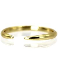 VicStoneNYC Fine Jewelry - Open Cuff Stacking Solid Ring By Handmade - Lyst