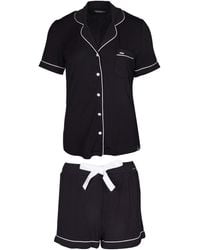 Pretty You London - Bamboo Shirt Short Set - Lyst