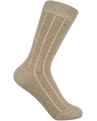Peper Harow - Made in England - Neutrals Indulgent Cashmere Socks - Lyst