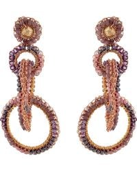 Lavish by Tricia Milaneze - Rose Breeze Mix Grace Handmade Earrings - Lyst