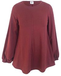 Frock Tales - Guru Flared Top With Blouson Sleeves - Lyst