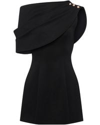 Zetaye - Cassidy Cape Mini Dress - Lyst