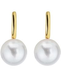 Ora Pearls - Aetis X Large Pearl Hoop Earrings - Lyst