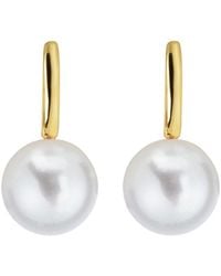Ora Pearls - Aetis X Large Pearl Hoop Earrings - Lyst