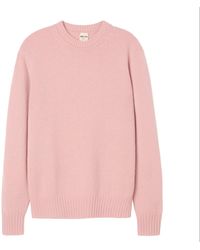Salts Cashmere - Lofty Knit Crew Neck Sweater - Lyst