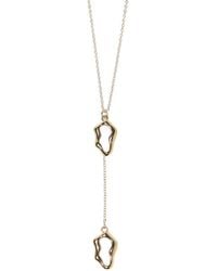 Studio Baloge - Oceane Lariat Necklace - Lyst