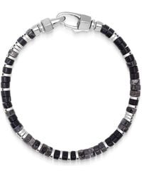 Nialaya - Midnight Onyx Heishi Bracelet - Lyst