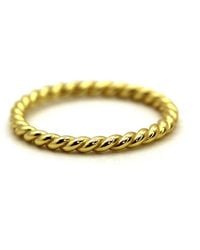 VicStoneNYC Fine Jewelry - Rope Solid Ring By Handmade - Lyst