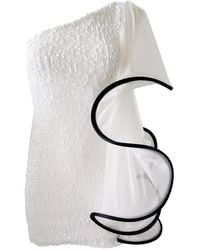Laura Daili - Wave Glimmer Mini Dress - Lyst