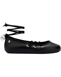 Melissa - Beta Ankle Strap Ballet Flat - Lyst