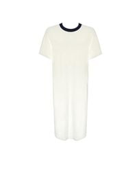 Zenzee - Silk Cashmere Tee Shirt Dress - Lyst