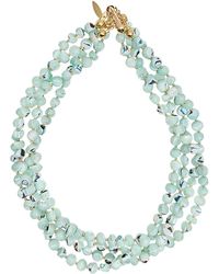 Farra - Multi Layers Shell Necklace - Lyst