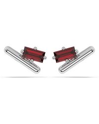 Onia - Ruby Bar Studs - Lyst