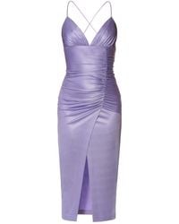 AGGI by HALEWSKI - Tessa Pearl Midi Sleeveless Dress - Lyst