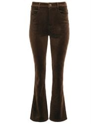 Traffic People - Corrie's Bravado Cord Velvet Kick Flare Trousers - Lyst