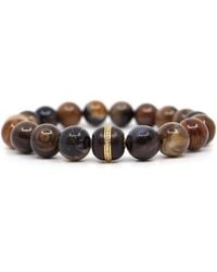 Shar Oke - Wood Jasper & Wood Bracelet - Lyst