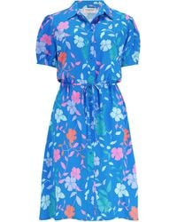 Sugarhill - Salma Shirt Dress , Rainbow Floral Vine - Lyst