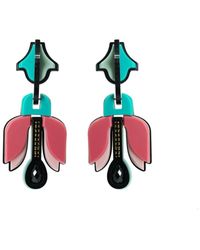 Gissa Bicalho - Handmade Acrylic Earring Tulip Candy - Lyst