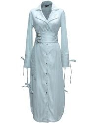 Smart and Joy - Long Tailor Shirt Dress - Lyst