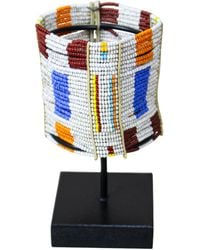 Botanical Boys - Beaded Maasai Cuff Bracelet - Lyst