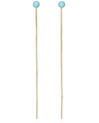 Heather Hawkins Jewelry - Speedway Four Millimeter Gemstone Threader Post Earrings - Lyst