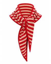 Luella Fashion - Neutrals Cashmere Blend Striped Scarf & Camel - Lyst