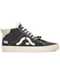 Springa | Unique Vulcanized Sneakers Italian Handmade - Wavy Olona High Top Sneakers - Lyst