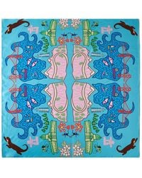 Soft Strokes Silk - Vancouver Pure Silk Large Square Scarf - Lyst