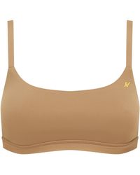 Nudea - Neutrals Stretch Scoop Neck Bralette - Lyst