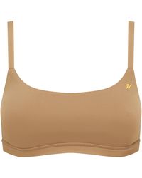 Nudea - Neutrals Stretch Scoop Neck Bralette - Lyst