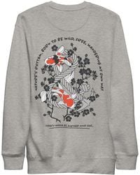 Anchor and Crew - Heather Koi Fish Another Good Day Cotton Blend Sweatshirt - Lyst