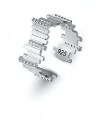 Spero London - New Multiple Bar Sterling Ring - Lyst
