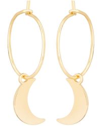 C.J.M - Luna Hoop - Lyst