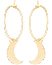 C.J.M - Luna Hoop - Lyst