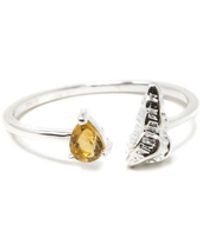 NASI SILVER - Shell Sedef Ring- Citrine - Lyst