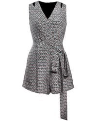 Emma Wallace - Jasmine Romper- Shanhu Print - Lyst