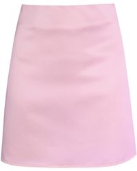 2KStyle - Blackpink A-Line Satin Effect Mini Skirt - Lyst