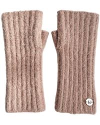 Nooki Design - Neutrals Iris Fingerless Gloves - Lyst
