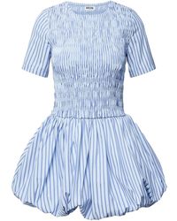 Amy Lynn - Eleanor Pure Cotton Stripe Mini Puffball Dress - Lyst