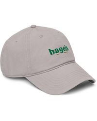 Anchor and Crew - Bagels Slogan Cotton Embroidered Cap - Lyst