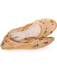 Fuchsia Shoes - Neutrals Lily Mesh - Lyst