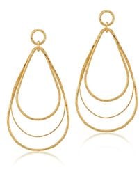 Jaredjamin - Tereza Hammered Multi-Teardrop Dangle Earrings - Lyst