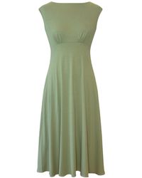 Alie Street London - Luna Midi Dress With Pockets - Lyst