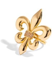 Ebru Jewelry - Royal Fleur De Lis Statement Ring - Lyst