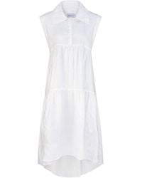 Dref - Campari Linen Dress - Lyst