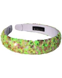 Simitri - Lime Kitsch Headband - Lyst