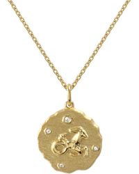Hye Jane Jewelry - Capricorn Zodiac Necklace - Lyst